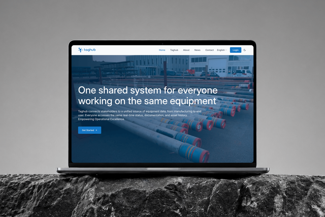website mockup